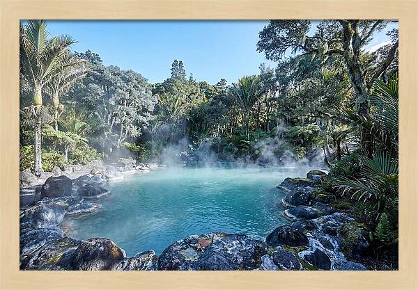 Volcanic Hot Pool Serenity