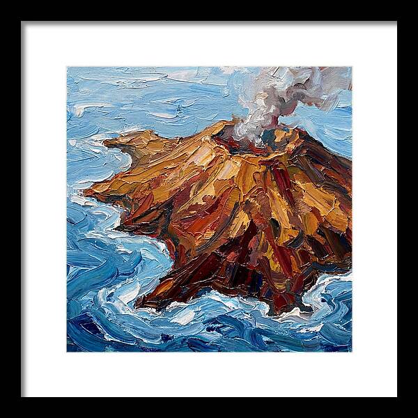 Volcanic Island Eruption