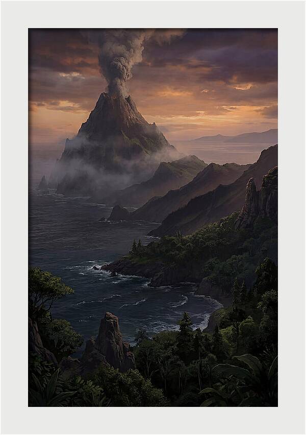 Volcanic Island Majesty