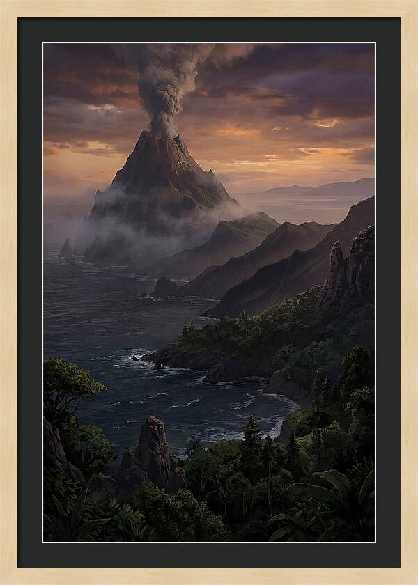 Volcanic Island Majesty