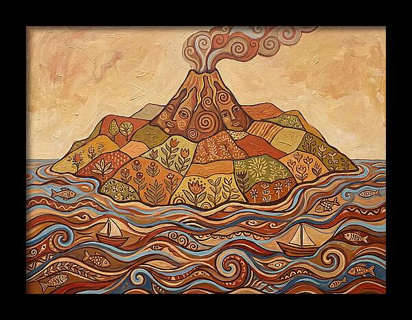 Volcanic Island Serenity