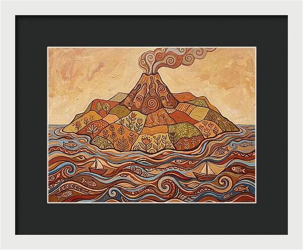 Volcanic Island Serenity