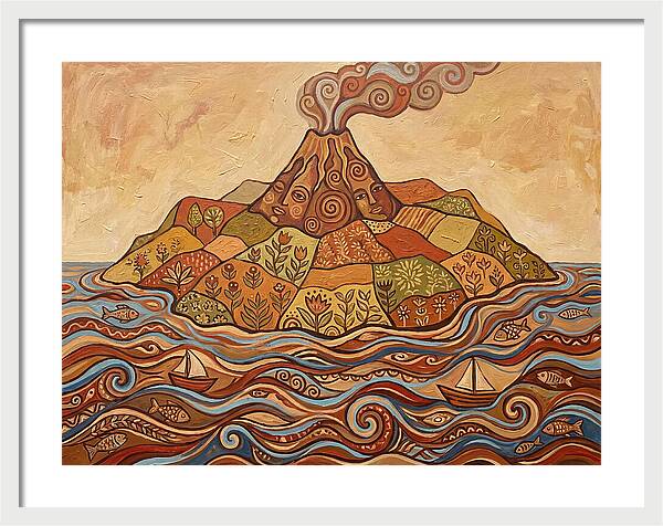Volcanic Island Serenity