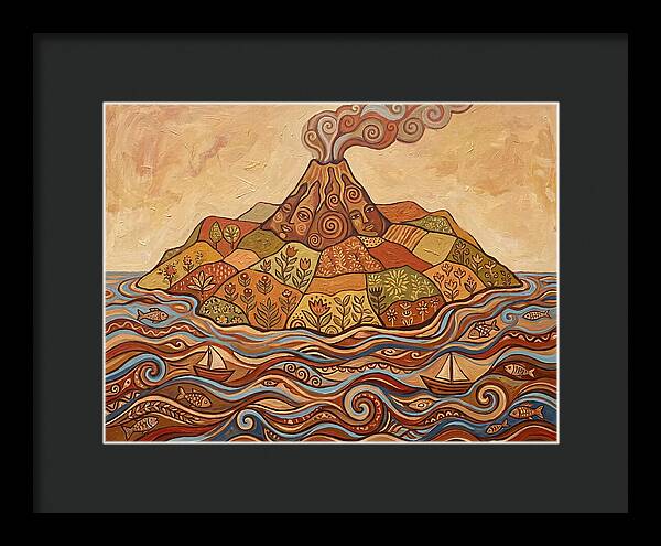Volcanic Island Serenity