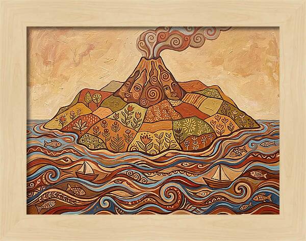 Volcanic Island Serenity