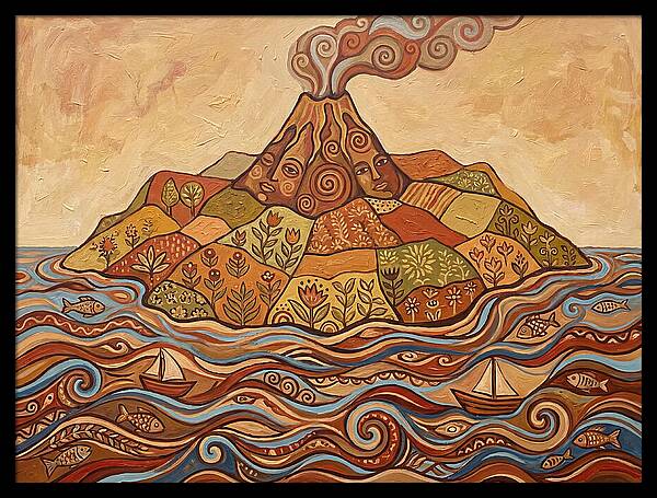 Volcanic Island Serenity