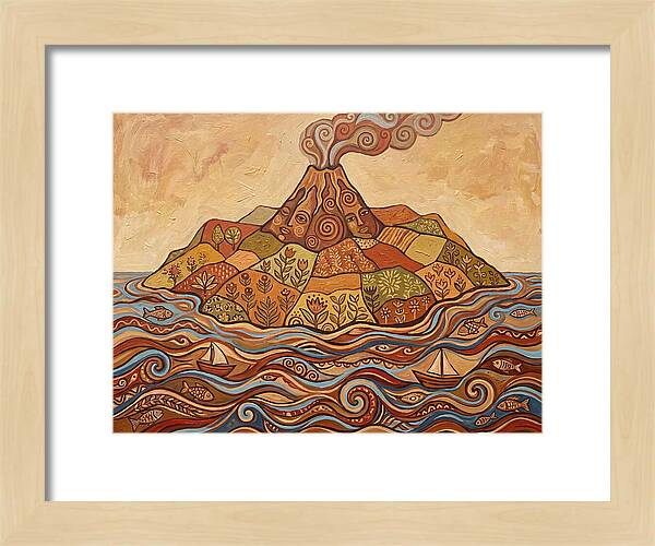 Volcanic Island Serenity