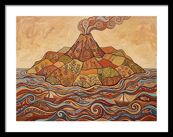 Volcanic Island Serenity