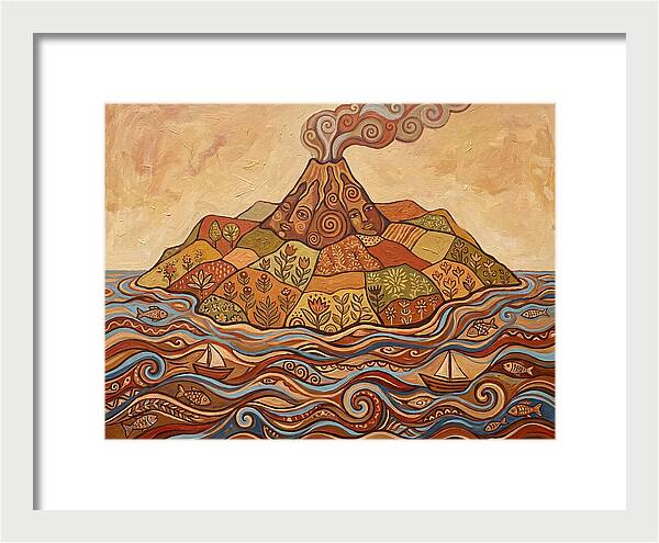 Volcanic Island Serenity
