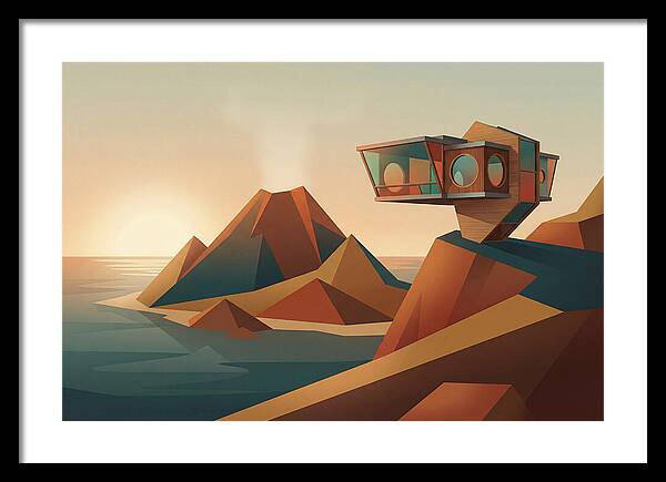 Volcanic Island Sunrise