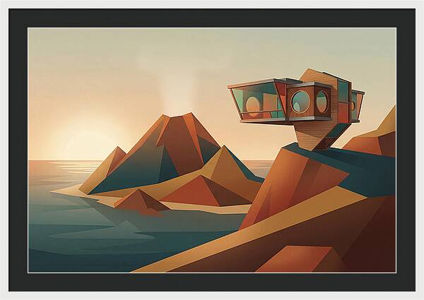 Volcanic Island Sunrise