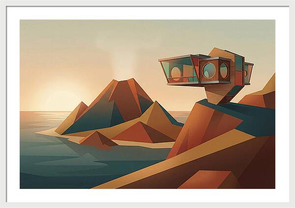 Volcanic Island Sunrise