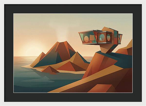 Volcanic Island Sunrise
