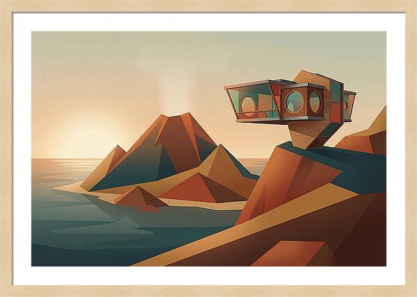 Volcanic Island Sunrise