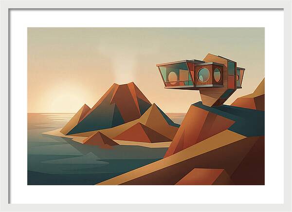 Volcanic Island Sunrise