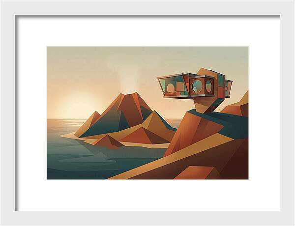 Volcanic Island Sunrise