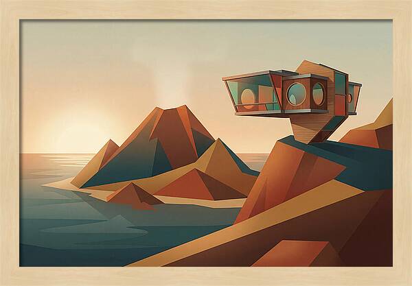 Volcanic Island Sunrise