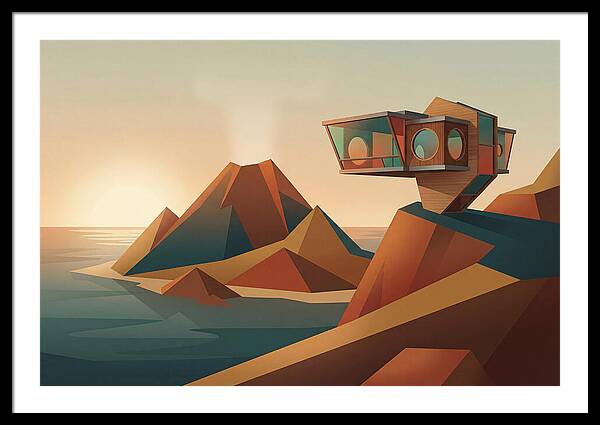 Volcanic Island Sunrise