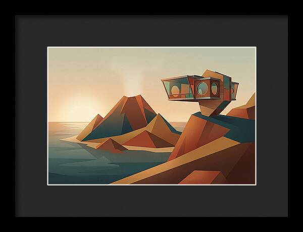 Volcanic Island Sunrise