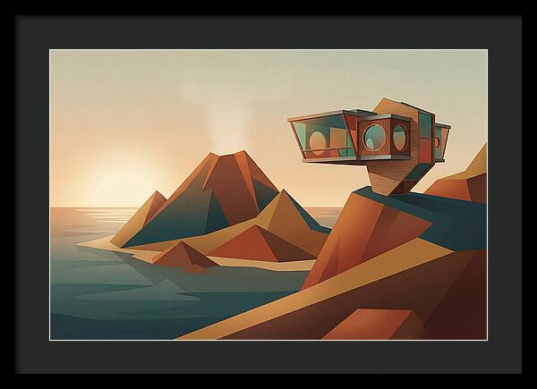 Volcanic Island Sunrise
