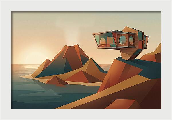Volcanic Island Sunrise