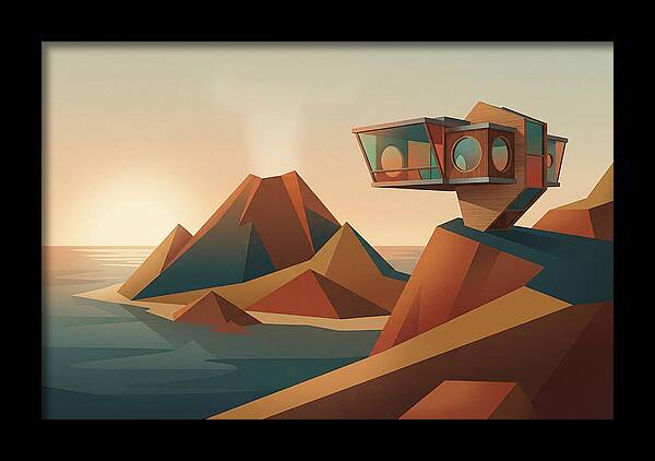 Volcanic Island Sunrise