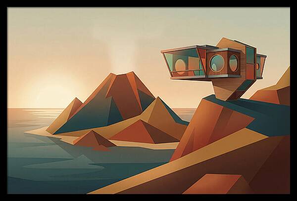 Volcanic Island Sunrise