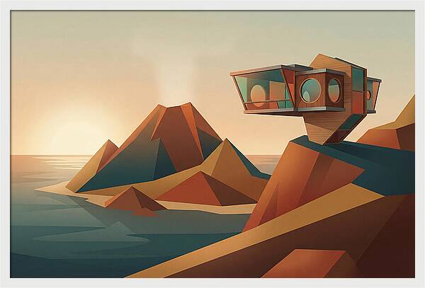 Volcanic Island Sunrise