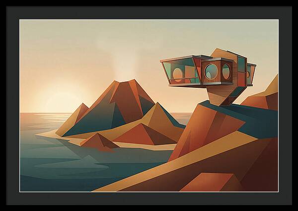Volcanic Island Sunrise