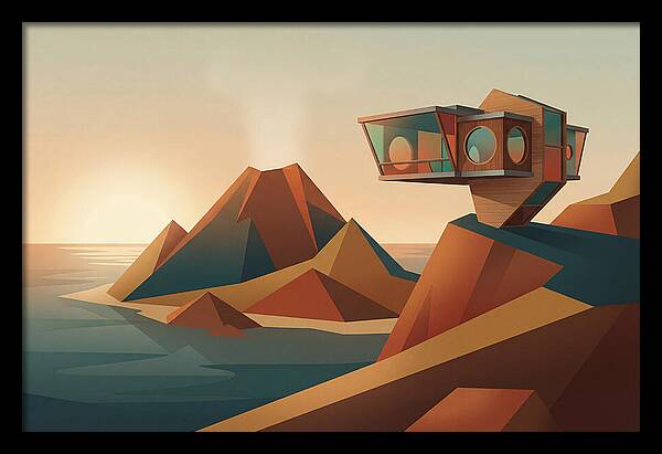 Volcanic Island Sunrise