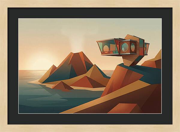 Volcanic Island Sunrise