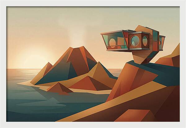 Volcanic Island Sunrise