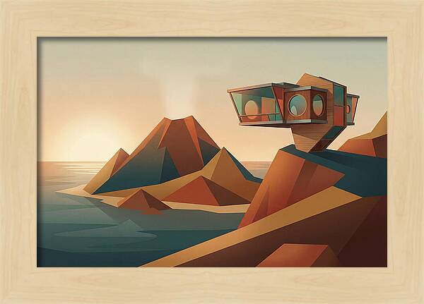 Volcanic Island Sunrise