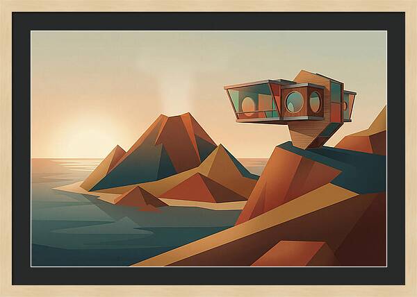 Volcanic Island Sunrise