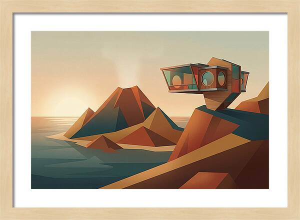 Volcanic Island Sunrise