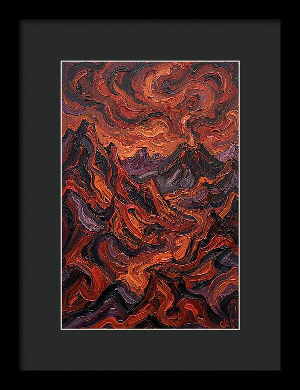 Volcanic Landscape Eruption
