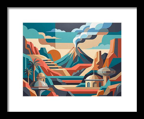 Volcanic Landscape Harmony