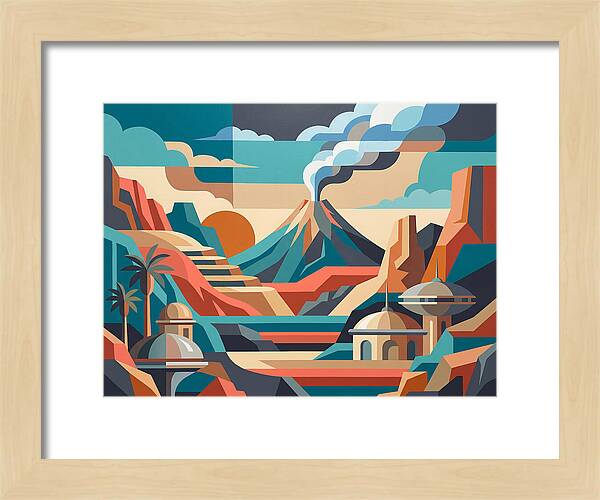 Volcanic Landscape Harmony
