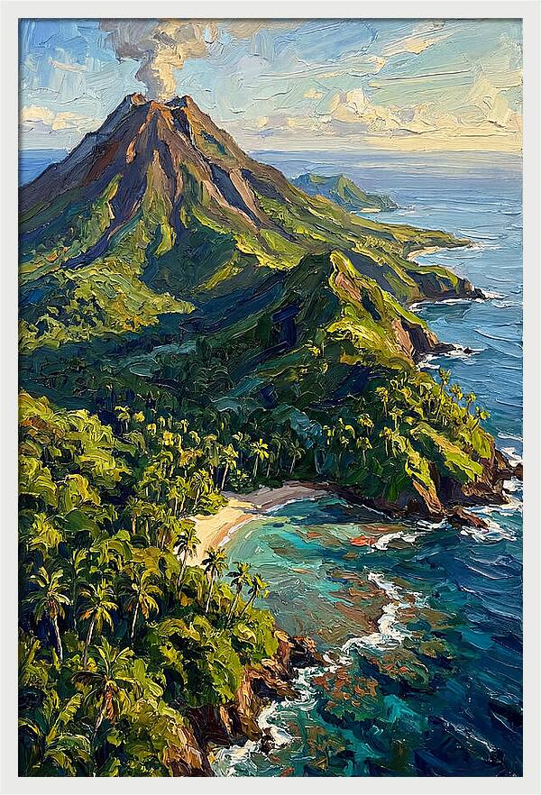 Volcanic Tropical Paradise
