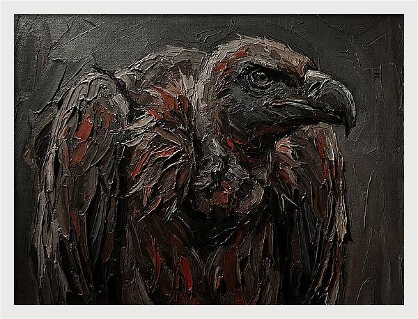 Vulture In Bold Strokes