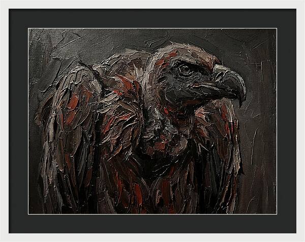 Vulture In Bold Strokes