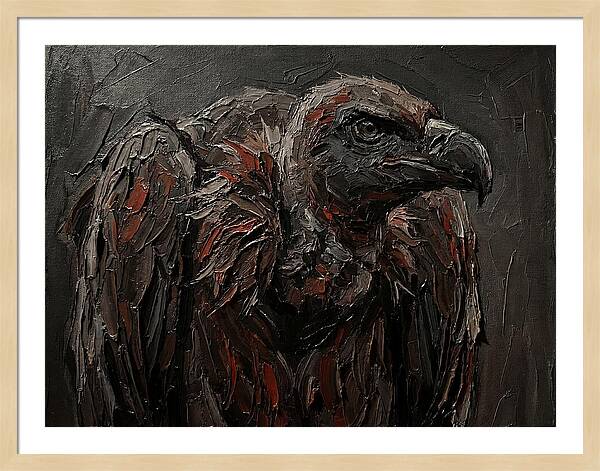 Vulture In Bold Strokes