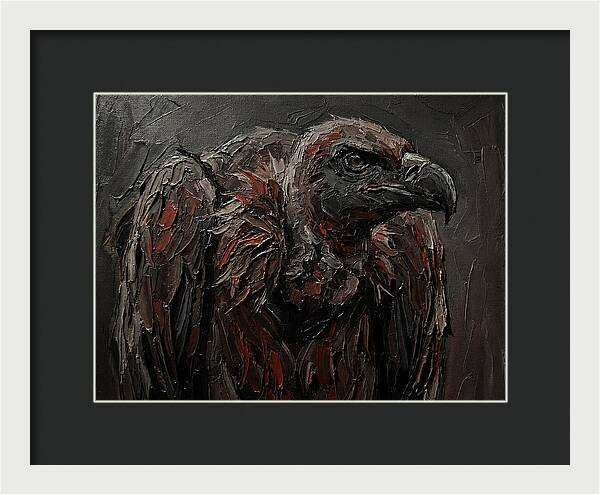 Vulture In Bold Strokes