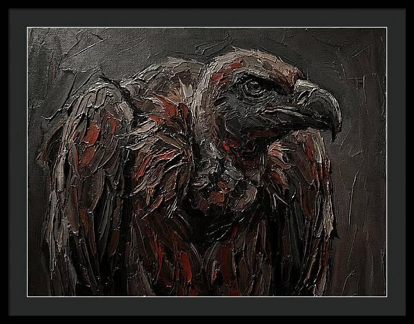 Vulture In Bold Strokes