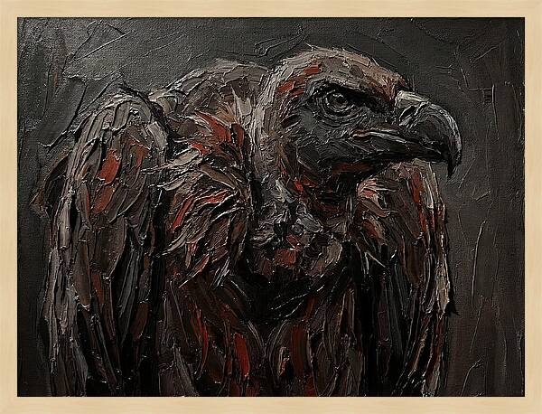 Vulture In Bold Strokes