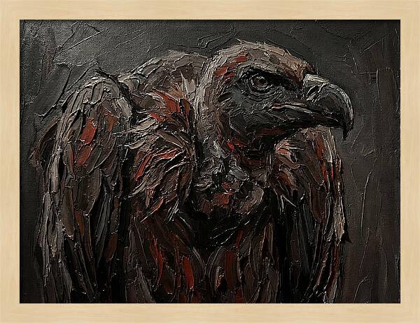 Vulture In Bold Strokes