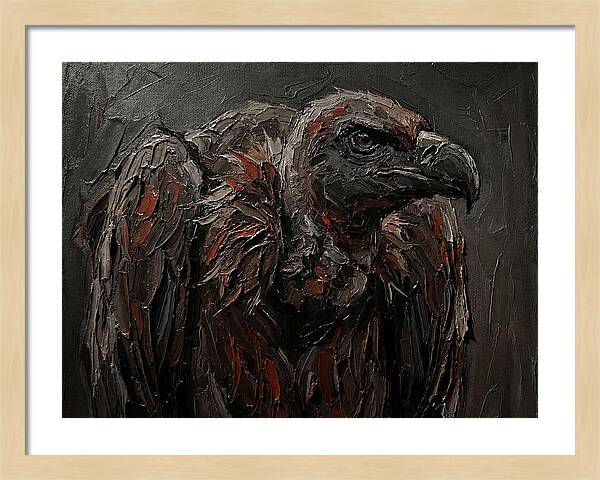 Vulture In Bold Strokes
