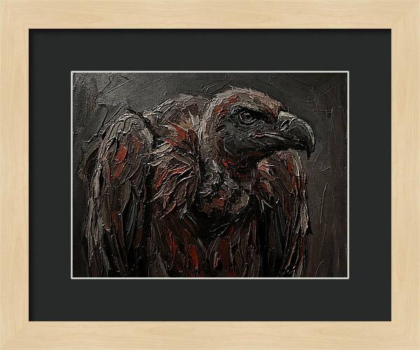 Vulture In Bold Strokes