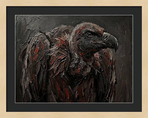 Vulture In Bold Strokes