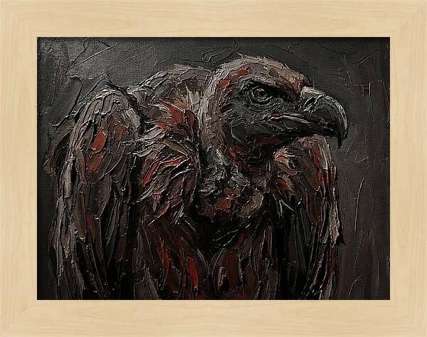 Vulture In Bold Strokes